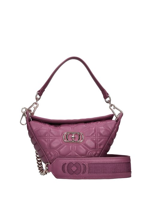 Borsa in pelle LA CARRIE | STICH&SPOON NOSE SHOULDER BAGVIOLETTO